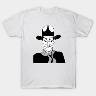 CLASSIC WESTERN COWBOY MOVIE STAR T-Shirt